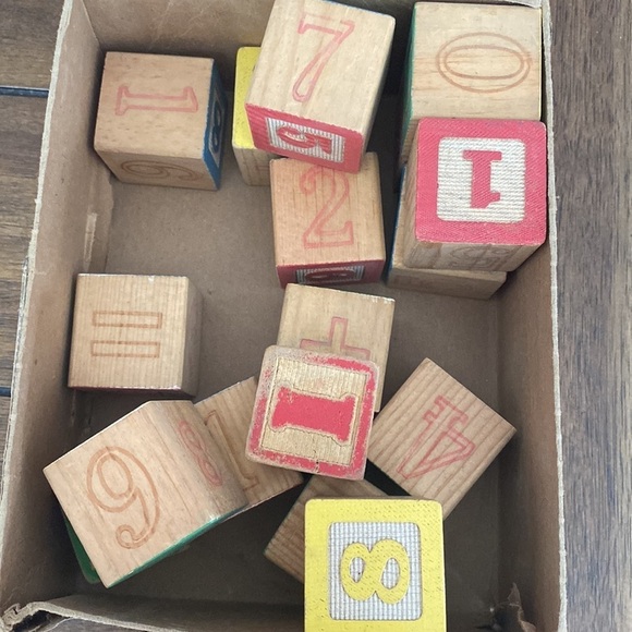 Playschool vintage wood blocks - Picture 6 of 7